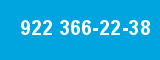 922 366-22-38 922 366-22-38